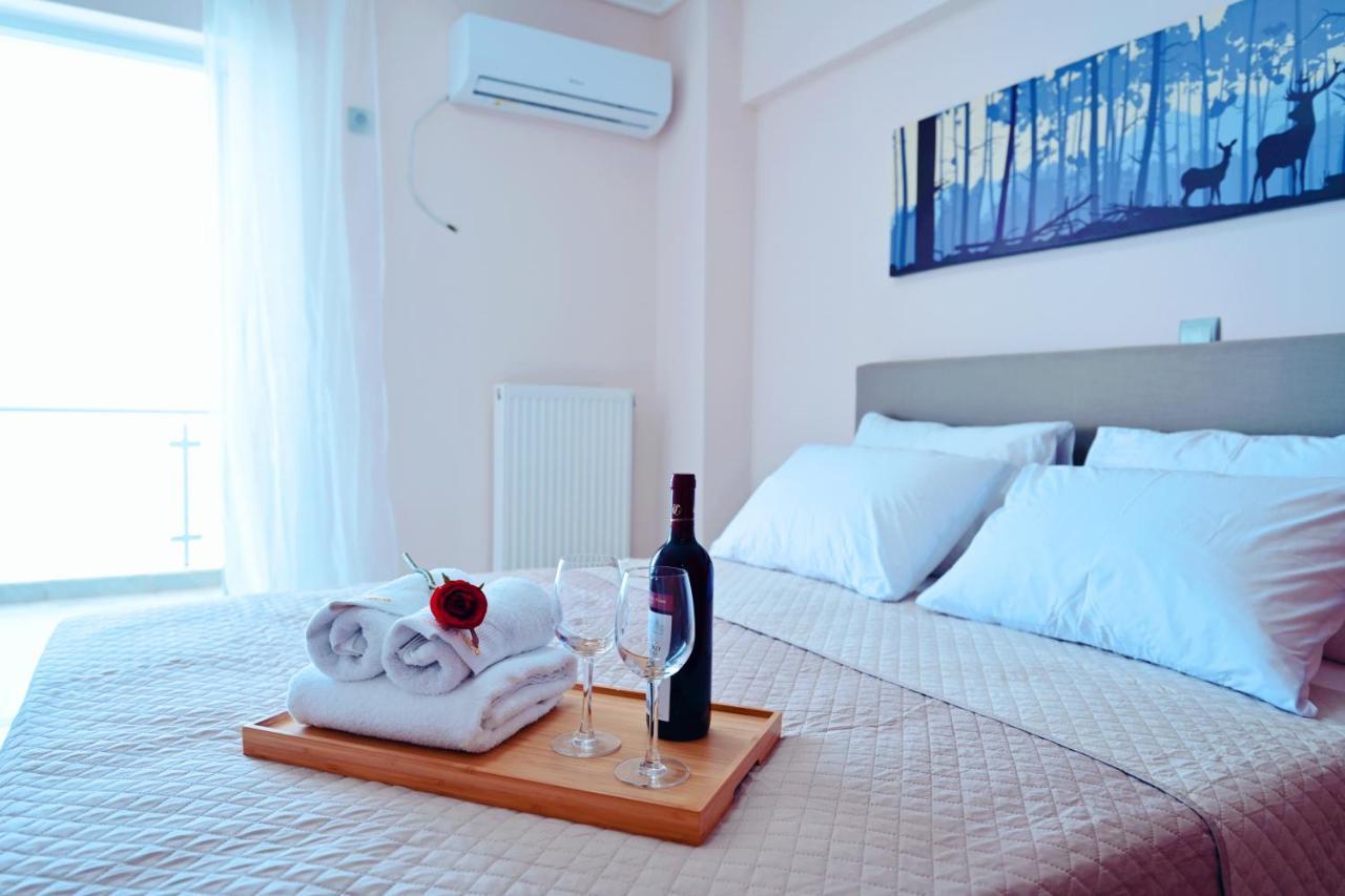 New Times Seafront Hotel Apartments Melissi Melíssion Extérieur photo