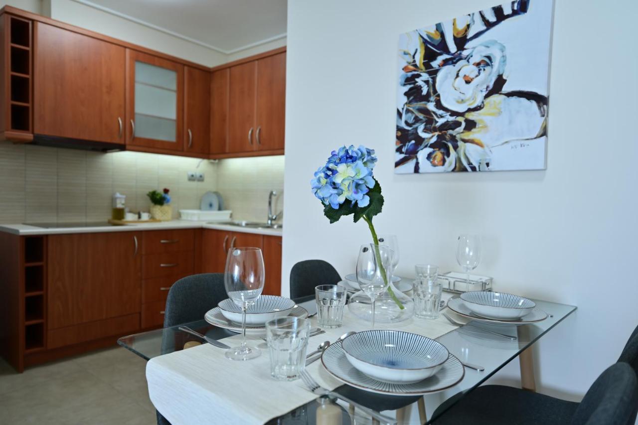 New Times Seafront Hotel Apartments Melissi Melíssion Extérieur photo